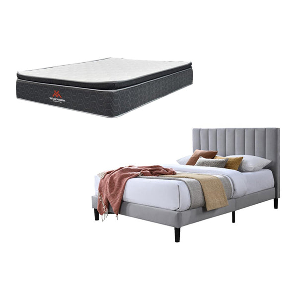 Combo Para Habitación Bonie, Incluye Cama Doble y Colchon 140x190