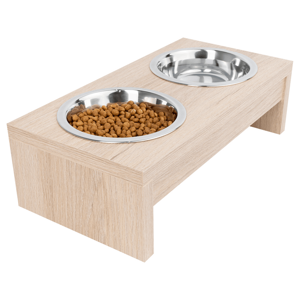 Comedero para Mascotas Laica, Beige