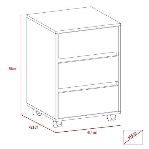Combo para Habitación Ontario, incluye Closet y Archivador.