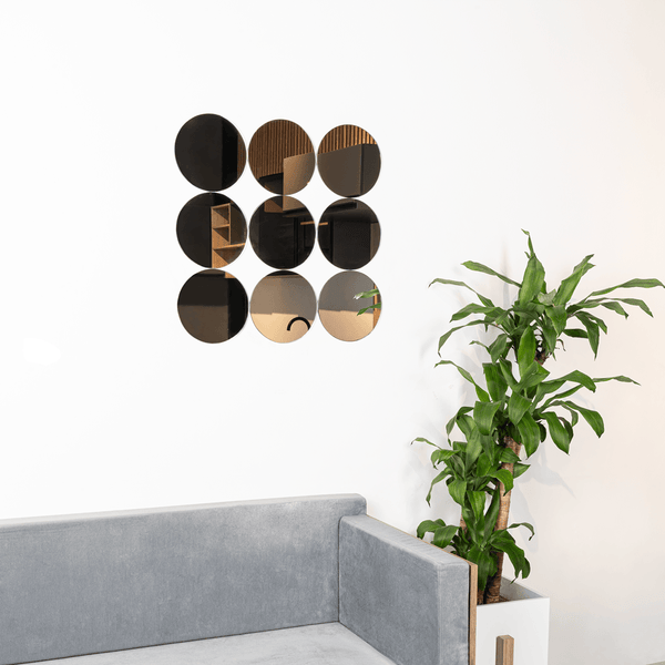 Espejo Artemis, Diseño de 6 espejos circulares