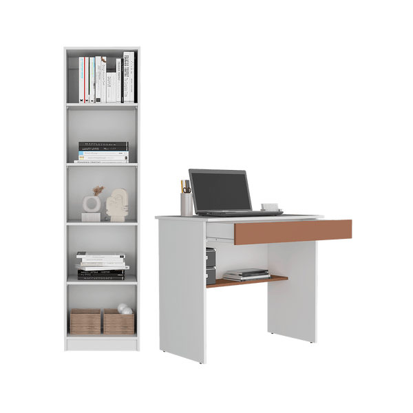 Combo para Oficina Vaupet, incluye Escritorio y Biblioteca