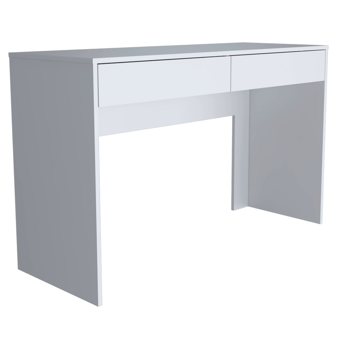 Combo de Oficina, Nieve, Incluye Escritorio y Silla de Escritorio, Blanco - VIRTUAL MUEBLES