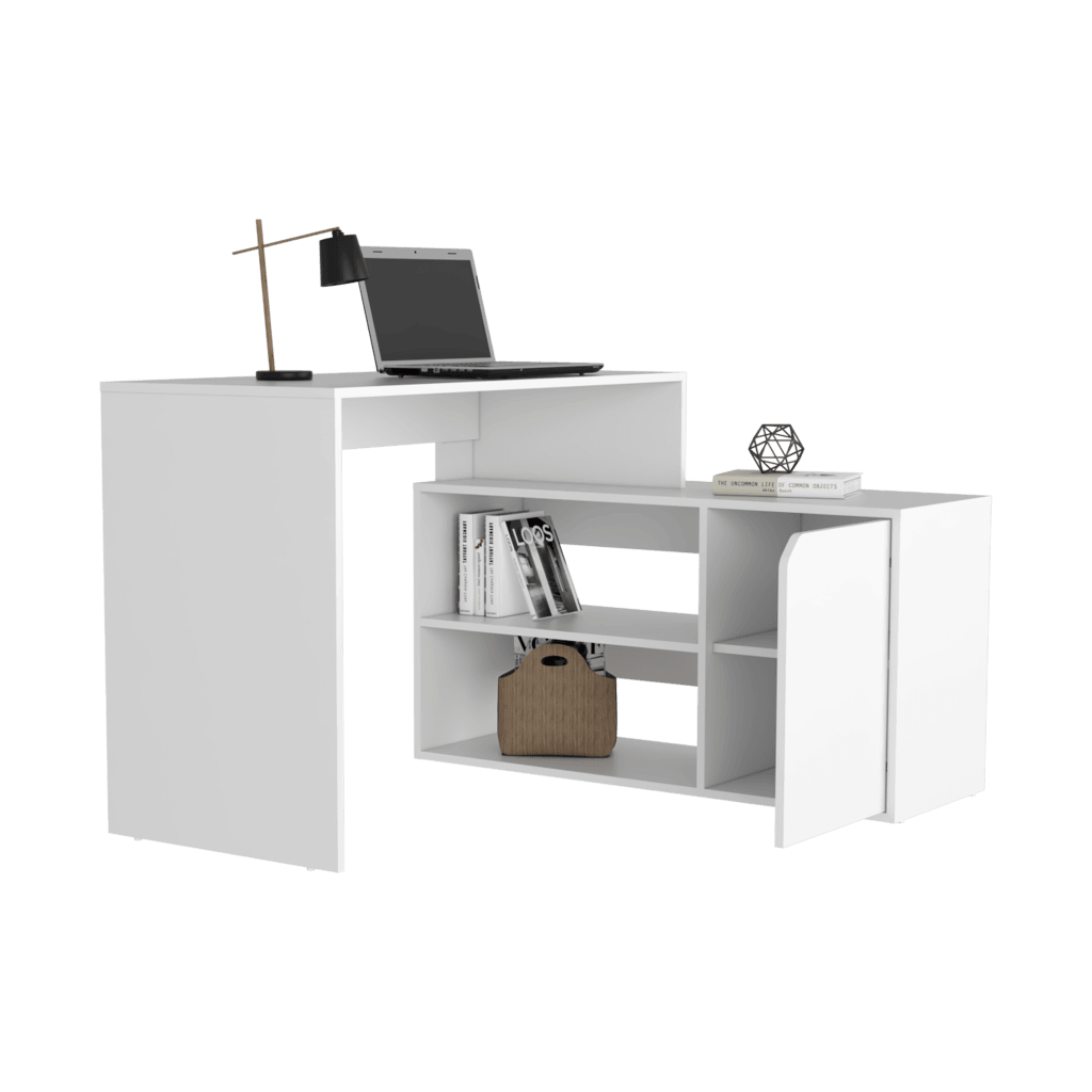 Combo Multifuncional Vatta, incluye Panel de TV y Escritorio.