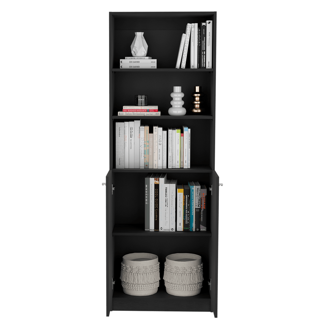 Combo de Bibliotecas Home Eco, Wengue, Incluye Dos Bibliotecas - VIRTUAL MUEBLES