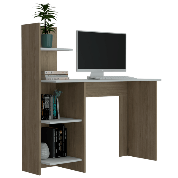 Escritorio ¡Wow! X color Beige y Blanco para Oficina.