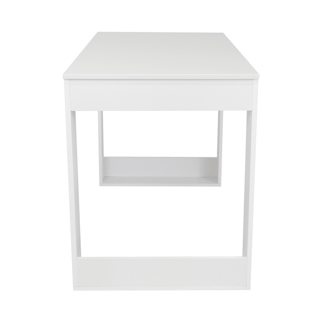 Escritorio Elora, Blanco, Ideal Para Espacios de Trabajo - VIRTUAL MUEBLES