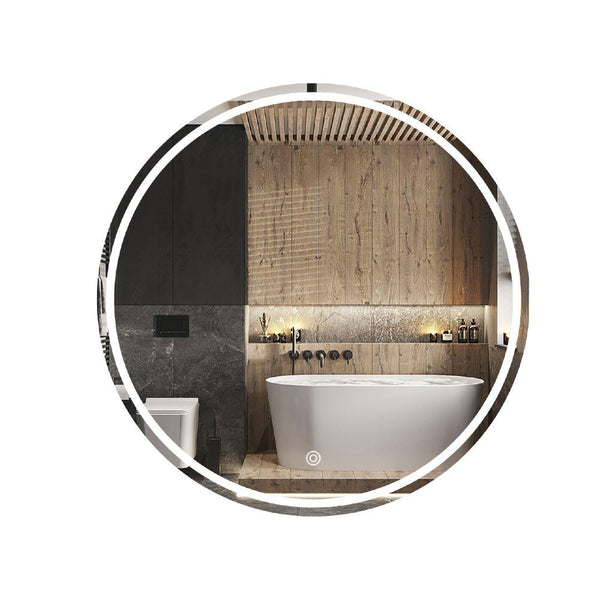 Espejo Disco Small, Redondo Con  Luz Led