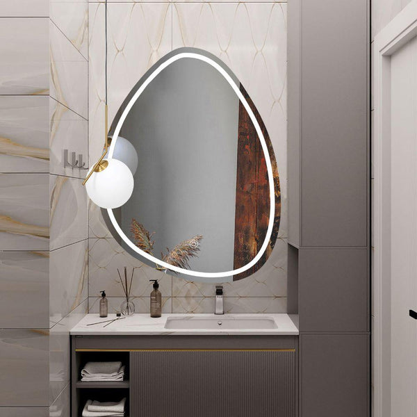 Espejo Maya, Con diseño Moderno y Luz Led