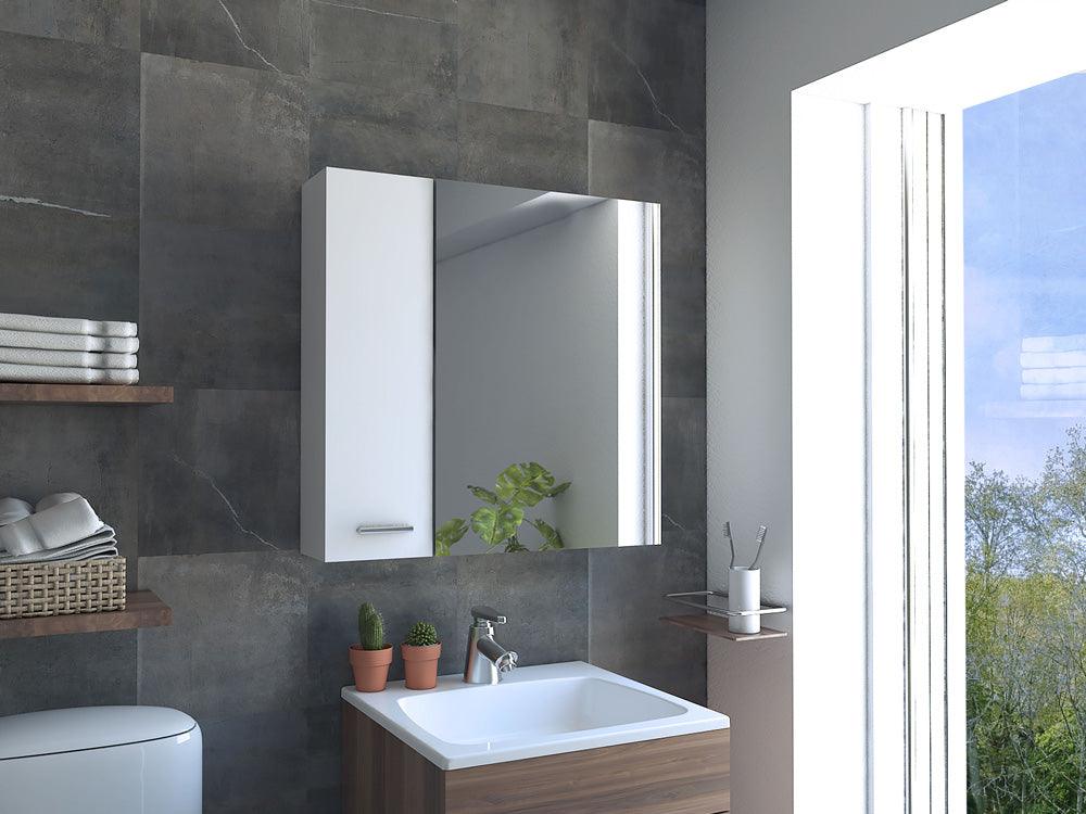 Gabinete de Baño Caribe color Blanco.