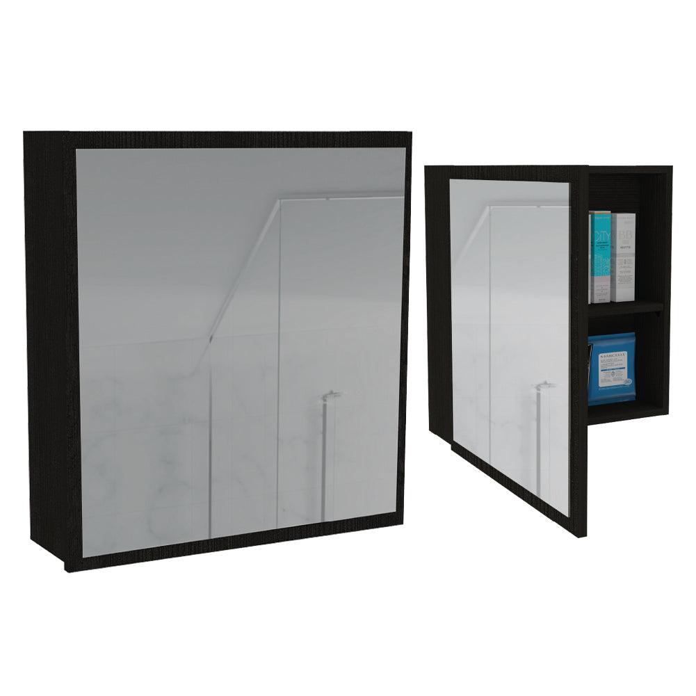 Gabinete de Baño Luma color Wengue.