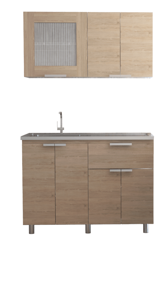 Combo Para Cocina Namibia Incluye Gabinetes Superior y Gabinete Inferior.