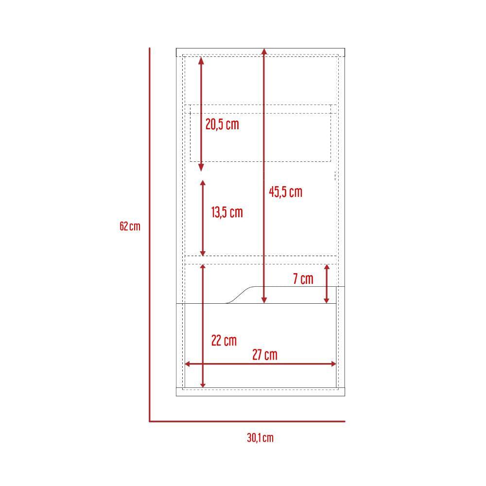 Gabinete De Baño Apolis color Miel Para Baño X2.