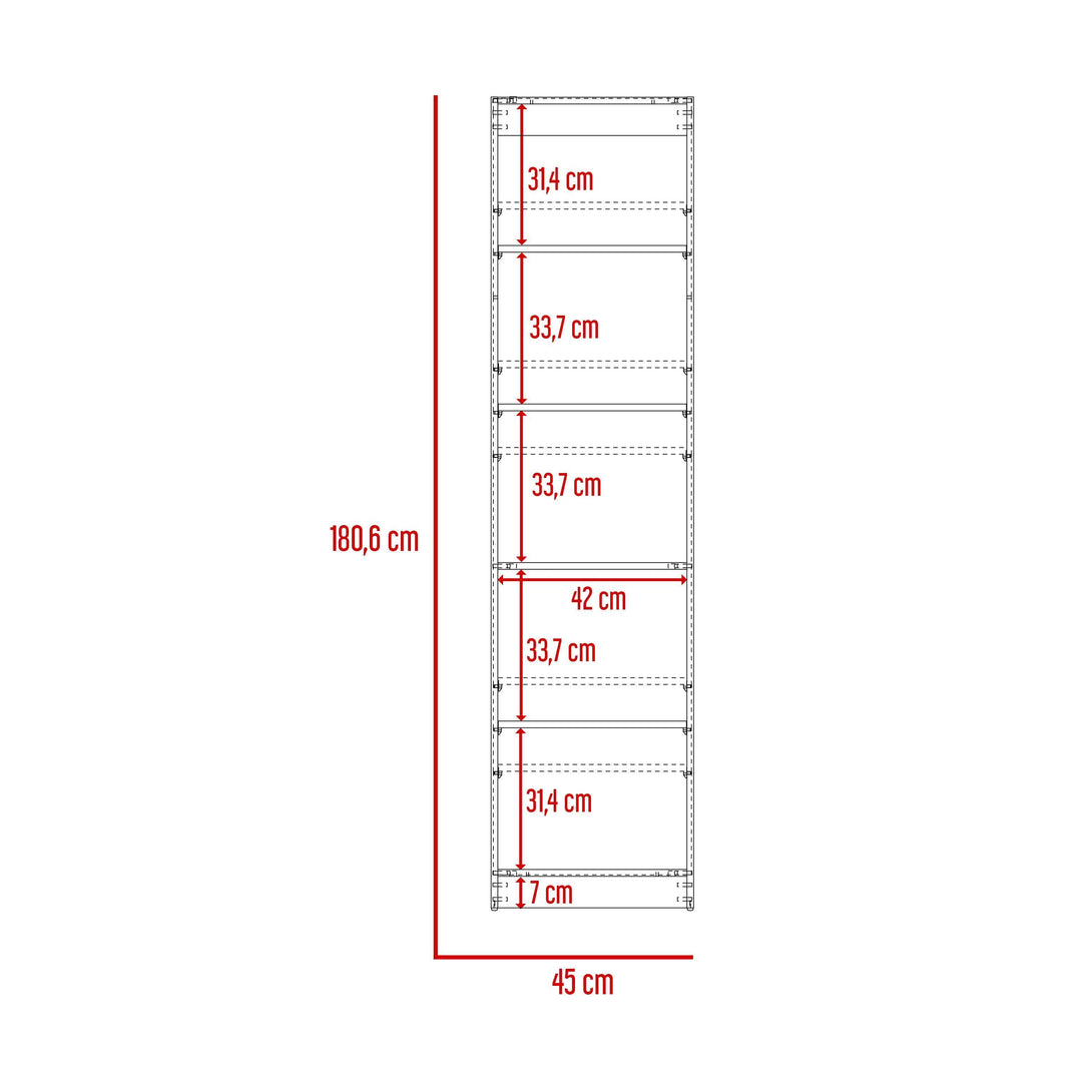Combo de Bibliotecas Home, Macadamia, Incluye Tres Bibliotecas - VIRTUAL MUEBLES