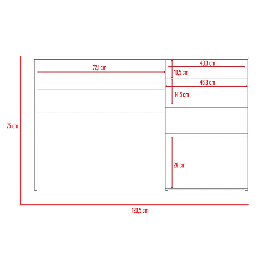 Combo para Oficina Cronos, incluye Escritorio y Silla.