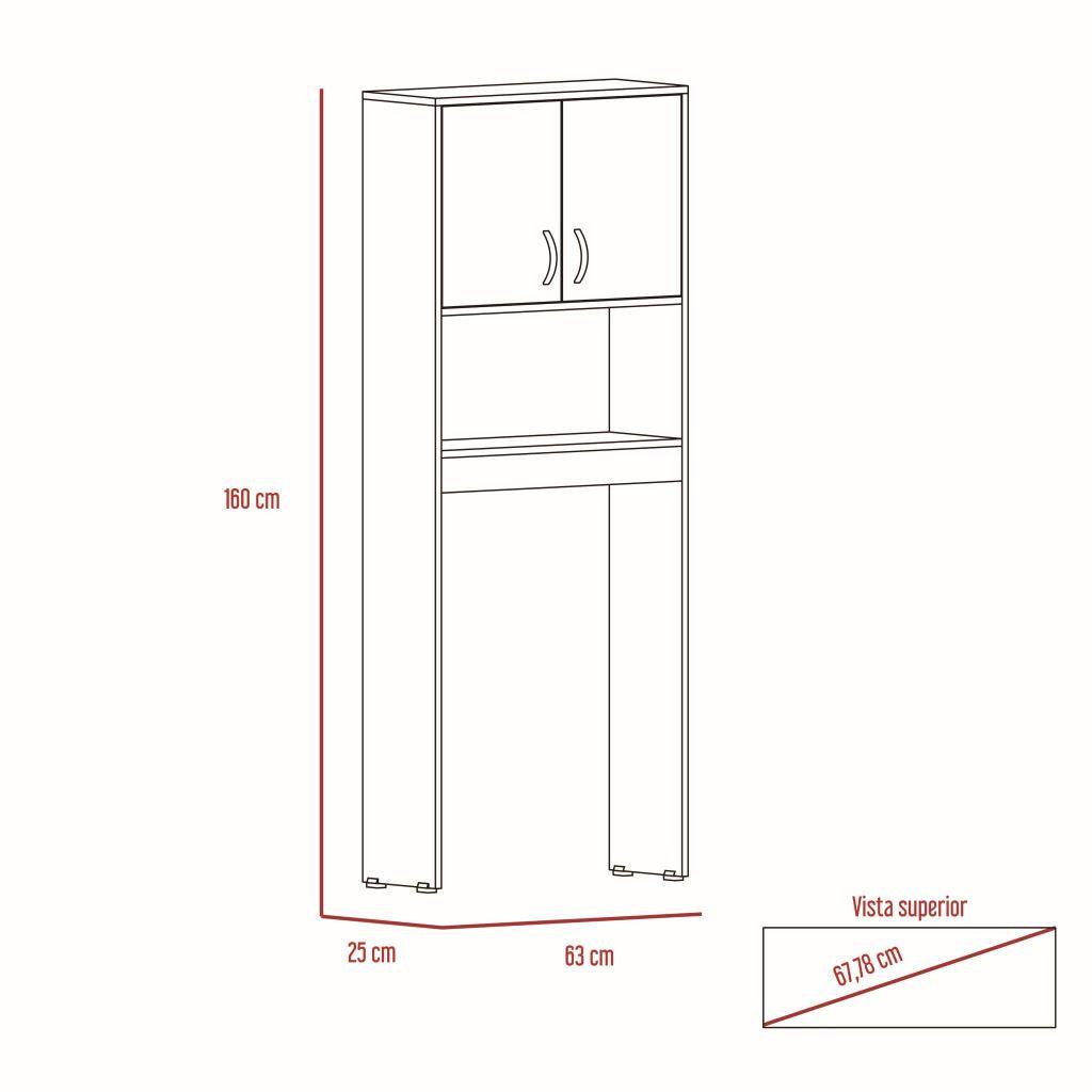 Combo para Baño Felicias, incluye Gabinete de Baño y Mueble Lavamanos.
