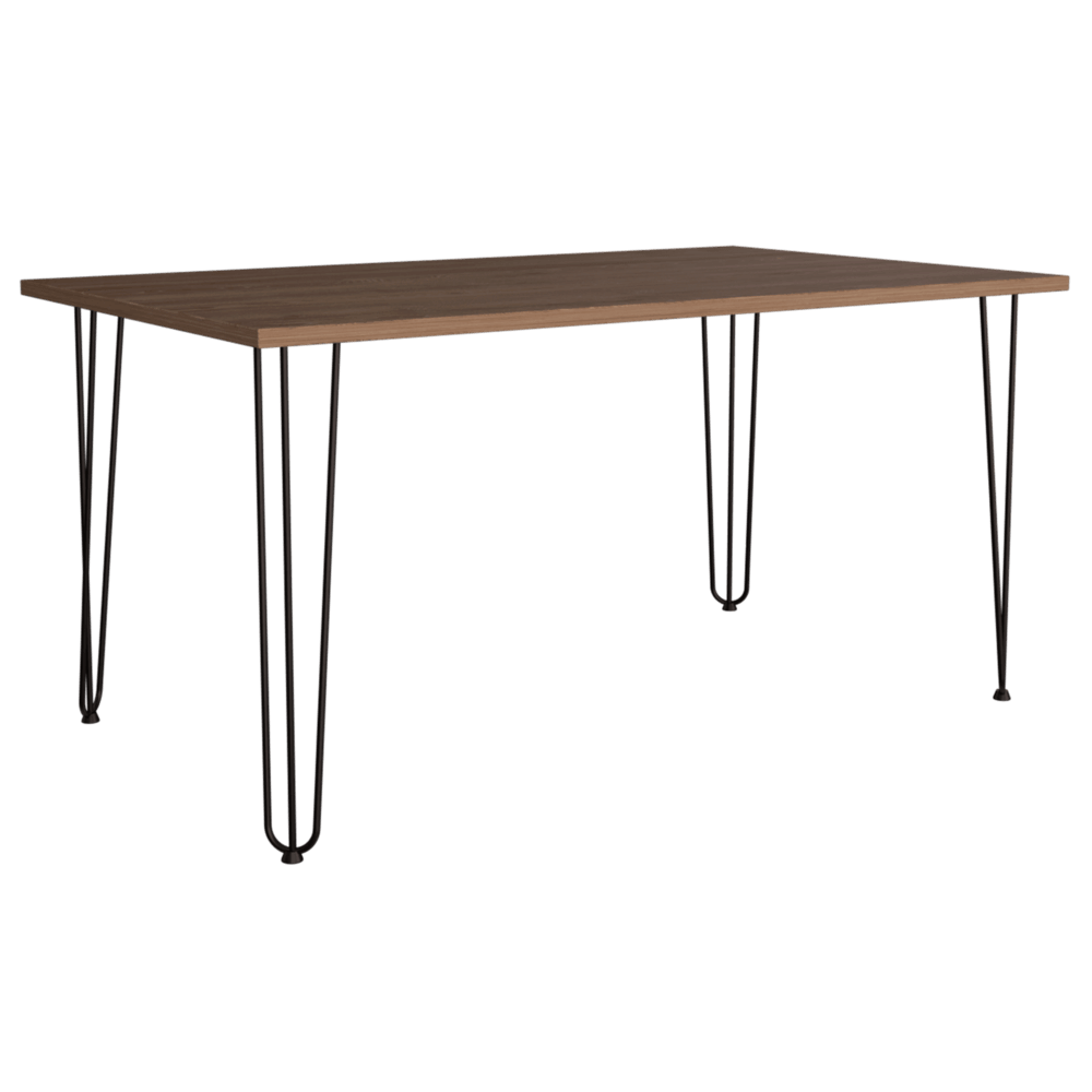 Combo Comedor Bomira, Miel, Wengue y Café Claro, Incluye Comedor y 6 Sillas - VIRTUAL MUEBLES