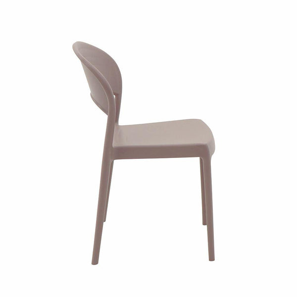 Silla Sissi sin Brazos Respaldo cerrado , Taupe