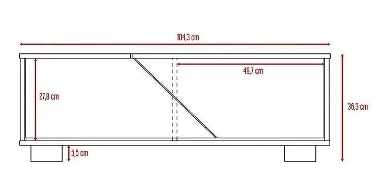 Combo para Sala Yanik, incluye Mesa para Tv.