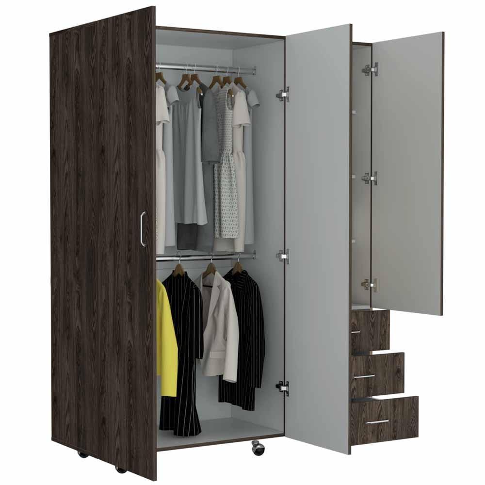 Closet Tini color Chocolate para Habitación.