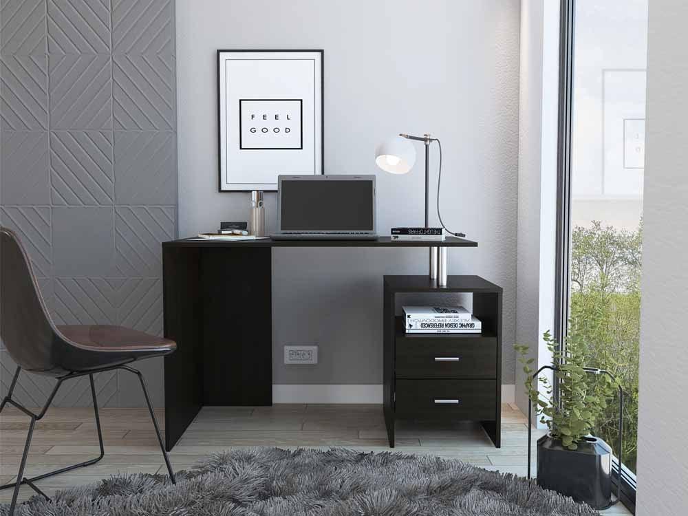 Escritorio Texas color Wengue para Oficina.